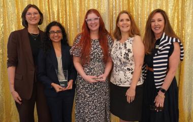 Award Recipients with OUE Staff